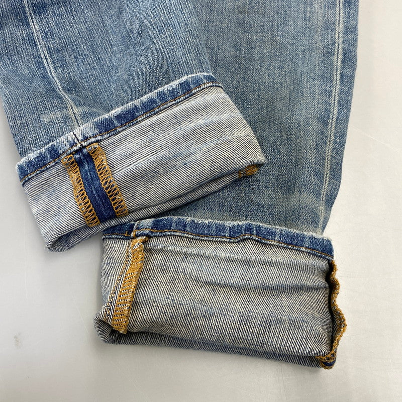 【中古品】【メンズ】 AMIRI アミリ MBTHR-DES 国内正規 THRASHER JEAN スラッシャー ジーンズ パンツ ボトムス ズボン 153-260728-cs-03-izu サイズ：29 カラー：ライトインディゴ 万代Net店