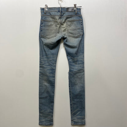 【中古品】【メンズ】 AMIRI アミリ MBTHR-DES 国内正規 THRASHER JEAN スラッシャー ジーンズ パンツ ボトムス ズボン 153-260728-cs-03-izu サイズ：29 カラー：ライトインディゴ 万代Net店