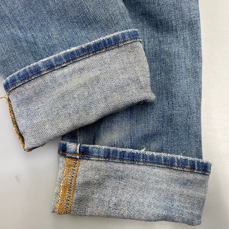【中古品】【メンズ】 AMIRI アミリ MBTHR-DES 国内正規 THRASHER JEAN スラッシャー ジーンズ パンツ ボトムス ズボン 153-260728-cs-03-izu サイズ：29 カラー：ライトインディゴ 万代Net店