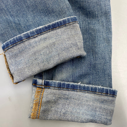 【中古品】【メンズ】 AMIRI アミリ MBTHR-DES 国内正規 THRASHER JEAN スラッシャー ジーンズ パンツ ボトムス ズボン 153-260728-cs-03-izu サイズ：29 カラー：ライトインディゴ 万代Net店