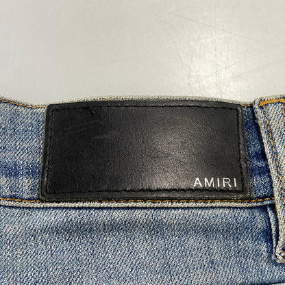 【中古品】【メンズ】 AMIRI アミリ MBTHR-DES 国内正規 THRASHER JEAN スラッシャー ジーンズ パンツ ボトムス ズボン 153-260728-cs-03-izu サイズ：29 カラー：ライトインディゴ 万代Net店