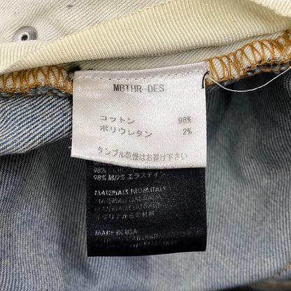 【中古品】【メンズ】 AMIRI アミリ MBTHR-DES 国内正規 THRASHER JEAN スラッシャー ジーンズ パンツ ボトムス ズボン 153-260728-cs-03-izu サイズ：29 カラー：ライトインディゴ 万代Net店