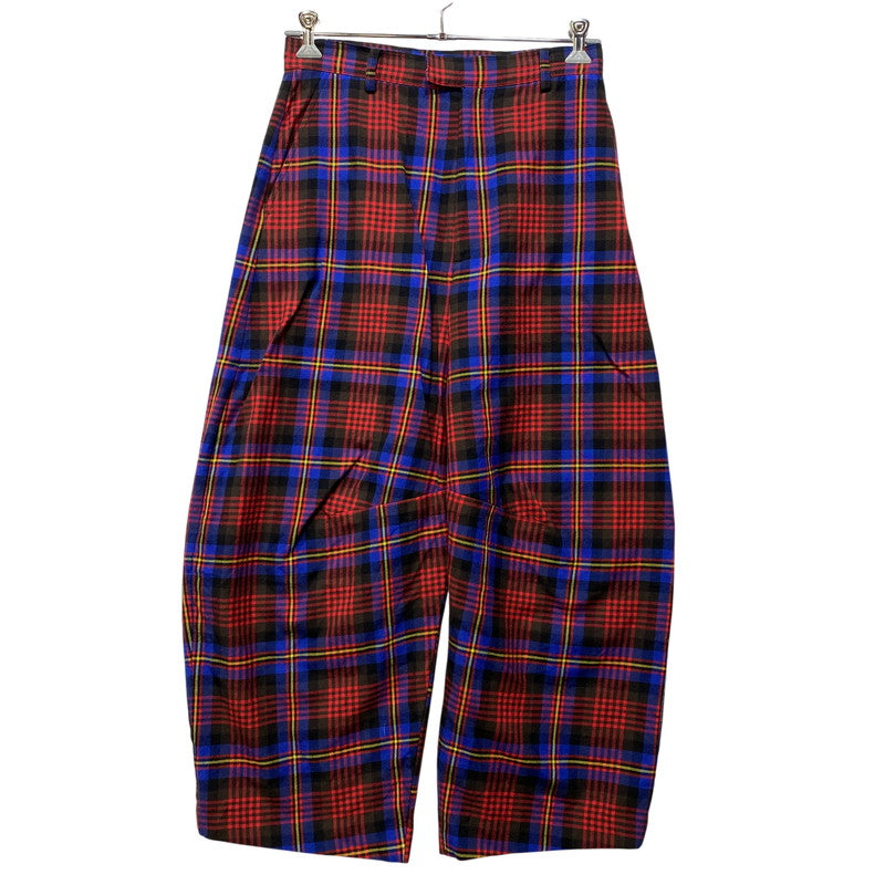 【中古品】【メンズ】 VIVIENNE WESTWOOD MAN ヴィヴィアンウエストウッド マン 26-12-752016 TARTAN CHECK WOOL PANTS タータン チェック ウール パンツ ボトムス ズボン 152-260728-cs-05-izu サイズ：44 カラー：マルチ 万代Net店
