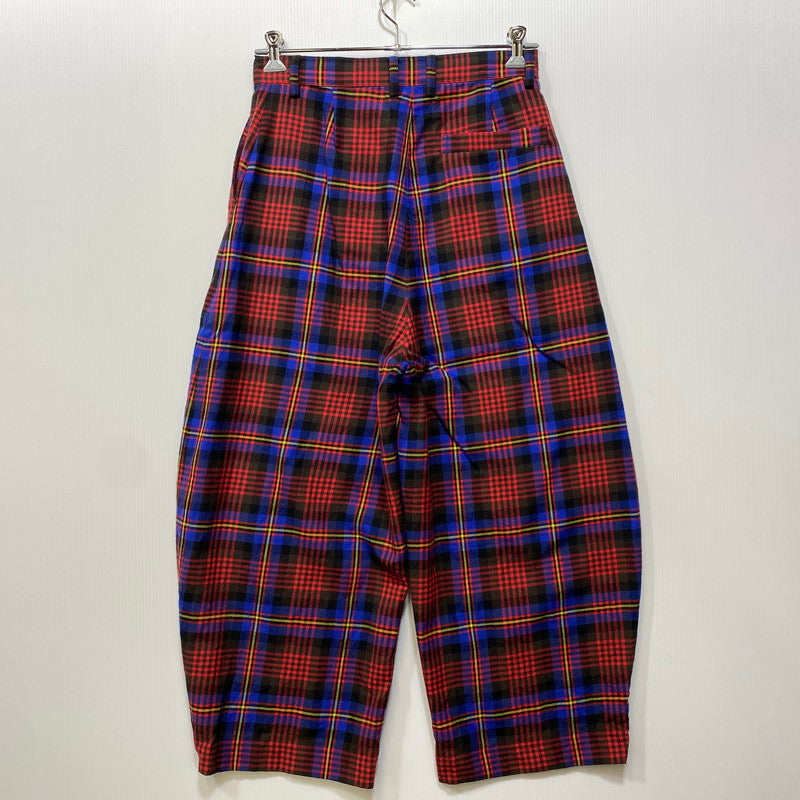 【中古品】【メンズ】 VIVIENNE WESTWOOD MAN ヴィヴィアンウエストウッド マン 26-12-752016 TARTAN CHECK WOOL PANTS タータン チェック ウール パンツ ボトムス ズボン 152-260728-cs-05-izu サイズ：44 カラー：マルチ 万代Net店