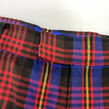 【中古品】【メンズ】 VIVIENNE WESTWOOD MAN ヴィヴィアンウエストウッド マン 26-12-752016 TARTAN CHECK WOOL PANTS タータン チェック ウール パンツ ボトムス ズボン 152-260728-cs-05-izu サイズ：44 カラー：マルチ 万代Net店