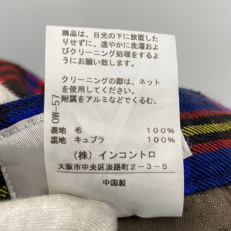 【中古品】【メンズ】 VIVIENNE WESTWOOD MAN ヴィヴィアンウエストウッド マン 26-12-752016 TARTAN CHECK WOOL PANTS タータン チェック ウール パンツ ボトムス ズボン 152-260728-cs-05-izu サイズ：44 カラー：マルチ 万代Net店
