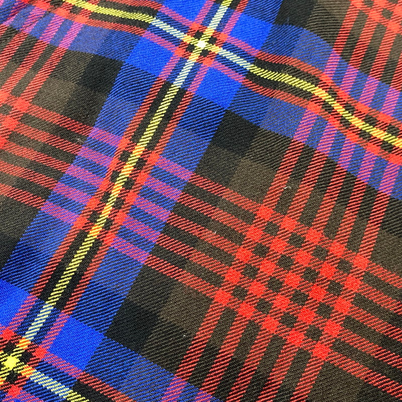 【中古品】【メンズ】 VIVIENNE WESTWOOD MAN ヴィヴィアンウエストウッド マン 26-12-752016 TARTAN CHECK WOOL PANTS タータン チェック ウール パンツ ボトムス ズボン 152-260728-cs-05-izu サイズ：44 カラー：マルチ 万代Net店