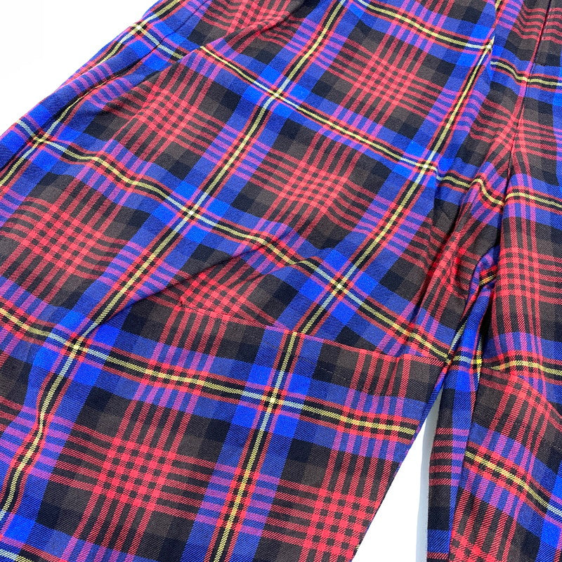 【中古品】【メンズ】 VIVIENNE WESTWOOD MAN ヴィヴィアンウエストウッド マン 26-12-752016 TARTAN CHECK WOOL PANTS タータン チェック ウール パンツ ボトムス ズボン 152-260728-cs-05-izu サイズ：44 カラー：マルチ 万代Net店