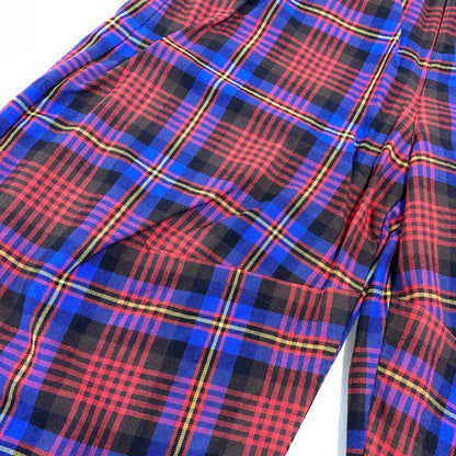 【中古品】【メンズ】 VIVIENNE WESTWOOD MAN ヴィヴィアンウエストウッド マン 26-12-752016 TARTAN CHECK WOOL PANTS タータン チェック ウール パンツ ボトムス ズボン 152-260728-cs-05-izu サイズ：44 カラー：マルチ 万代Net店