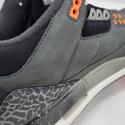 【中古品】【メンズ】 NIKE ナイキ AIR JORDAN 3 RETRO CT8532-080 エア ジョーダン 3 レトロ スニーカー 靴 160-260729-as-17-izu サイズ：26.5cm カラー：NIGHT STADIUM/TOTAL ORANGE 万代Net店