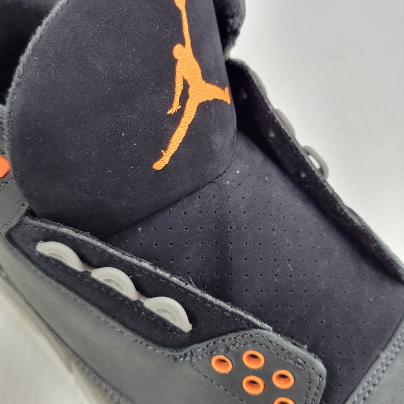 【中古品】【メンズ】 NIKE ナイキ AIR JORDAN 3 RETRO CT8532-080 エア ジョーダン 3 レトロ スニーカー 靴 160-260729-as-17-izu サイズ：26.5cm カラー：NIGHT STADIUM/TOTAL ORANGE 万代Net店