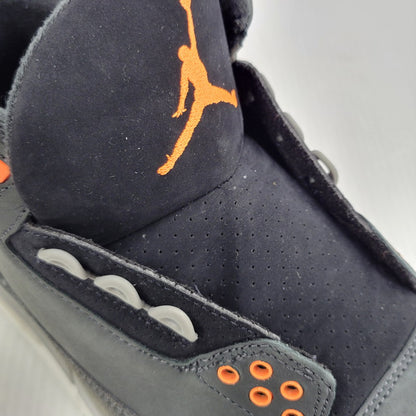 【中古品】【メンズ】 NIKE ナイキ AIR JORDAN 3 RETRO CT8532-080 エア ジョーダン 3 レトロ スニーカー 靴 160-260729-as-17-izu サイズ：26.5cm カラー：NIGHT STADIUM/TOTAL ORANGE 万代Net店