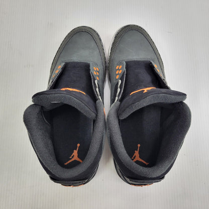 【中古品】【メンズ】 NIKE ナイキ AIR JORDAN 3 RETRO CT8532-080 エア ジョーダン 3 レトロ スニーカー 靴 160-260729-as-17-izu サイズ：26.5cm カラー：NIGHT STADIUM/TOTAL ORANGE 万代Net店