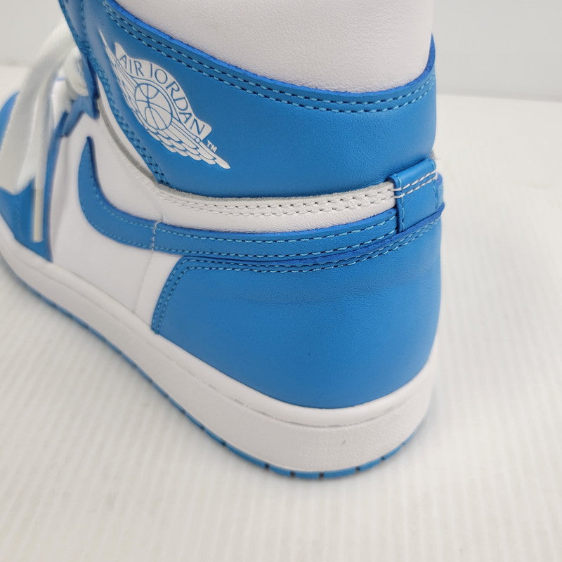 【中古品】【メンズ】 NIKE ナイキ AIR JORDAN 1 RETRO HIGH OG 555088-117 エアジョーダン 1 レトロ ハイ OG スニーカー 靴 160-260729-as-18-izu サイズ：26.5cm カラー：WHITE/DARK POWDER BLUE 万代Net店
