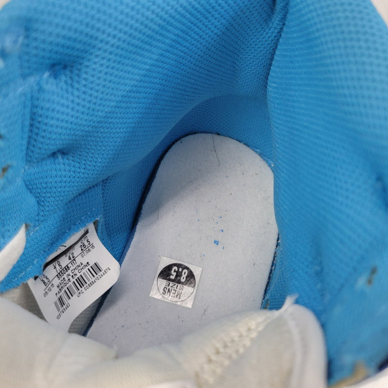 【中古品】【メンズ】 NIKE ナイキ AIR JORDAN 1 RETRO HIGH OG 555088-117 エアジョーダン 1 レトロ ハイ OG スニーカー 靴 160-260729-as-18-izu サイズ：26.5cm カラー：WHITE/DARK POWDER BLUE 万代Net店