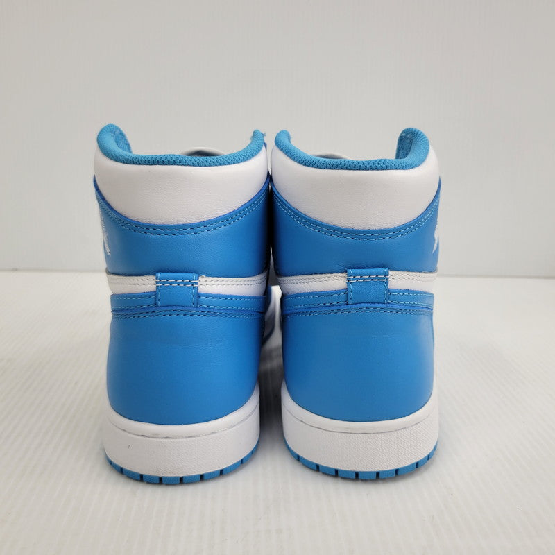 【中古品】【メンズ】 NIKE ナイキ AIR JORDAN 1 RETRO HIGH OG 555088-117 エアジョーダン 1 レトロ ハイ OG スニーカー 靴 160-260729-as-18-izu サイズ：26.5cm カラー：WHITE/DARK POWDER BLUE 万代Net店