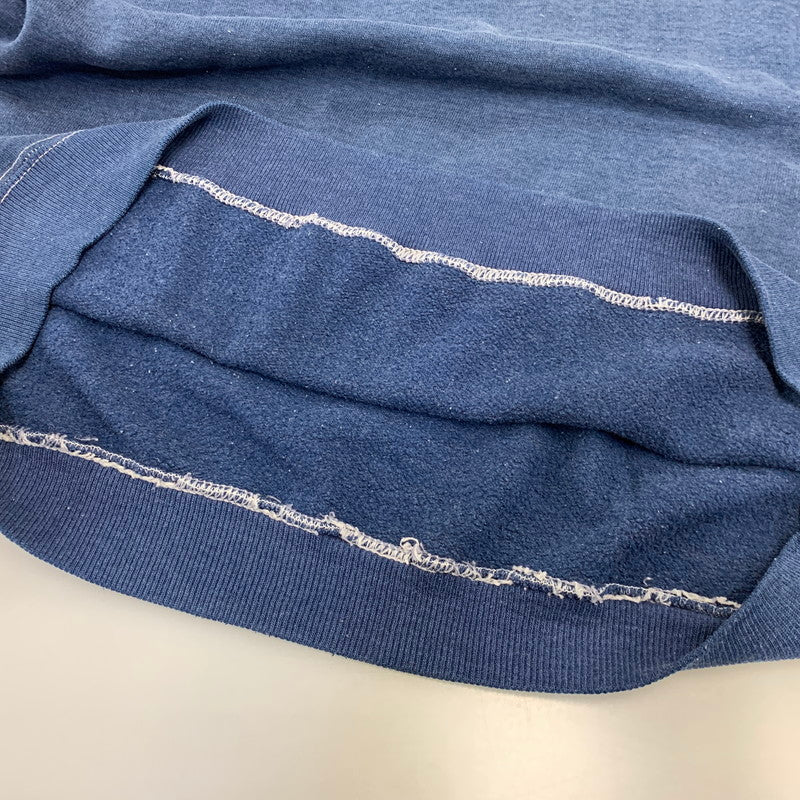 【現状渡し品】【メンズ】 VINTAGE STANFORD UNIVERSITY RAGLAN SLEEVE RINGER SS SWEATSHIRT ラグラン スリーブ リンガー ショートスリーブ スウェットシャツ 146-260730-kh-02-izu カラー：ネイビー×レッド 万代Net店
