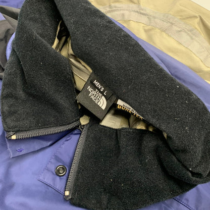 【中古品】【メンズ】 THE NORTH FACE ザ・ノースフェイス NP-2003 MOUNTAIN RAINTEX JACKET&PANTS SET-UP マウンテン レインテックス ジャケット＆パンツ セットアップ 144-260801-yn-03-izu サイズ：上下L カラー：ブルー×ブラック 万代Net店