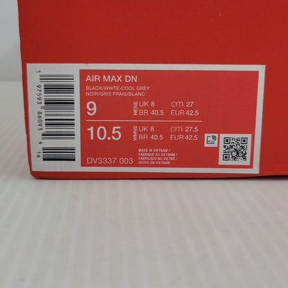 【中古美品】【メンズ】 NIKE ナイキ AIR MAX DN DV3337-003 エア マックス DN スニーカー 靴 160-260729-as-23-izu サイズ：27cm カラー：BLACK/WHITE-COOL GREY 万代Net店