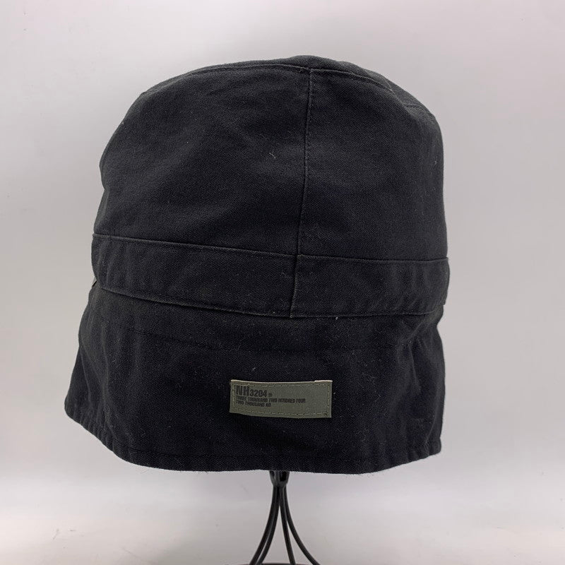 【中古品】【メンズ/レディース】 NEIGHBORHOOD ネイバーフッド NH3204 WORK CAP ワーク キャップ 帽子 185-260730-cs-32-izu サイズ：XXL カラー：ブラック 万代Net店