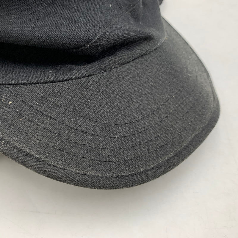 【中古品】【メンズ/レディース】 NEIGHBORHOOD ネイバーフッド NH3204 WORK CAP ワーク キャップ 帽子 185-260730-cs-32-izu サイズ：XXL カラー：ブラック 万代Net店