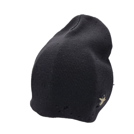 【現状渡し品】【メンズ/レディース】 DIOR HOMME ディオール・オム BEE BEANIE 3HH4094593 ビー ビーニー ニット帽 帽子 185-260731-ay-01-izu サイズ：F カラー：ブラック 万代Net店