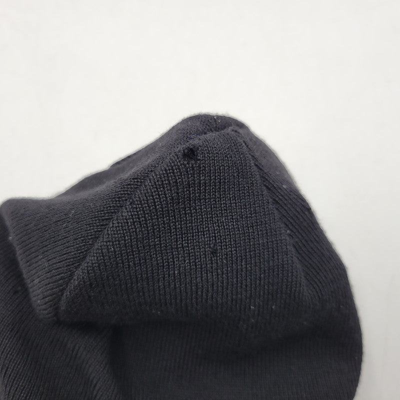 【現状渡し品】【メンズ/レディース】 DIOR HOMME ディオール・オム BEE BEANIE 3HH4094593 ビー ビーニー ニット帽 帽子 185-260731-ay-01-izu サイズ：F カラー：ブラック 万代Net店