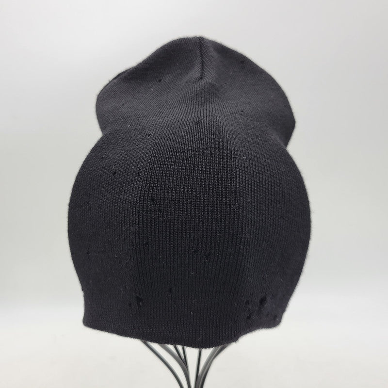 【現状渡し品】【メンズ/レディース】 DIOR HOMME ディオール・オム BEE BEANIE 3HH4094593 ビー ビーニー ニット帽 帽子 185-260731-ay-01-izu サイズ：F カラー：ブラック 万代Net店