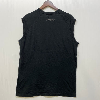 【中古品】【メンズ】 UNDERCOVER × FRAGMENT DESIGN アンダーカバー フラグメントデザイン TEST PRESSING TANK TOP タンクトップ トップス 140-260730-cs-12-izu サイズ：L カラー：ブラック 万代Net店