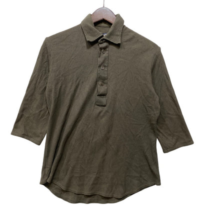 【中古品】【メンズ】 RAF SIMONS ラフシモンズ 90S COTTON SS POLO SHIRT コットン ショートスリーブ ポロ シャツ トップス 半袖 141-260730-cs-14-izu サイズ：46 カラー：ブラウン 万代Net店