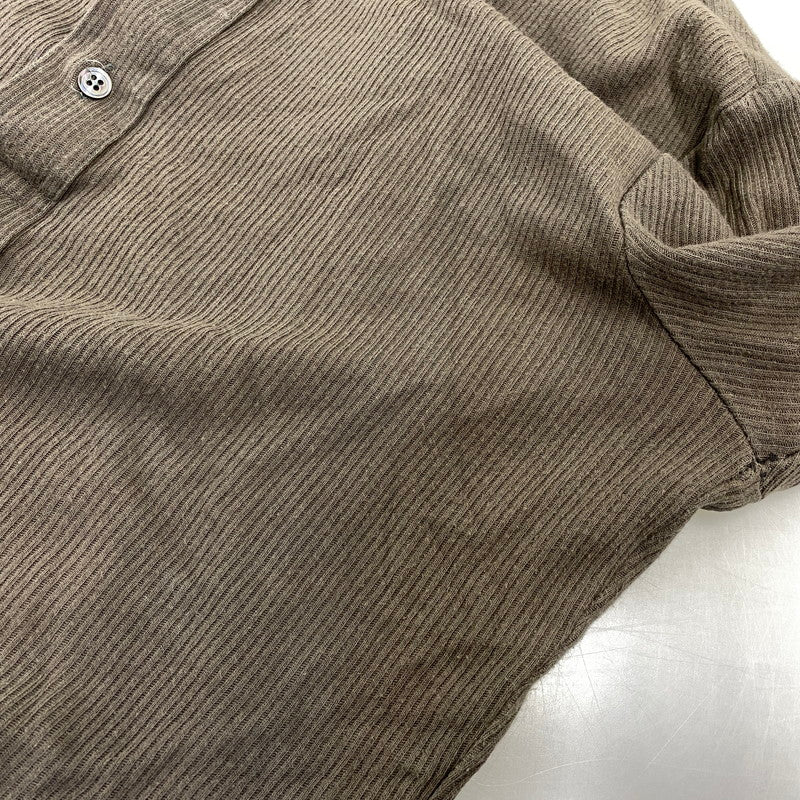 【中古品】【メンズ】 RAF SIMONS ラフシモンズ 90S COTTON SS POLO SHIRT コットン ショートスリーブ ポロ シャツ トップス 半袖 141-260730-cs-14-izu サイズ：46 カラー：ブラウン 万代Net店