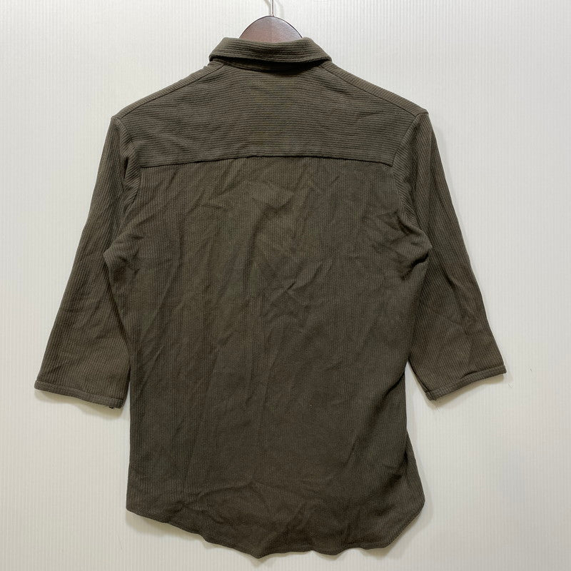 【中古品】【メンズ】 RAF SIMONS ラフシモンズ 90S COTTON SS POLO SHIRT コットン ショートスリーブ ポロ シャツ トップス 半袖 141-260730-cs-14-izu サイズ：46 カラー：ブラウン 万代Net店