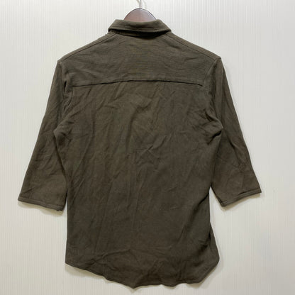 【中古品】【メンズ】 RAF SIMONS ラフシモンズ 90S COTTON SS POLO SHIRT コットン ショートスリーブ ポロ シャツ トップス 半袖 141-260730-cs-14-izu サイズ：46 カラー：ブラウン 万代Net店