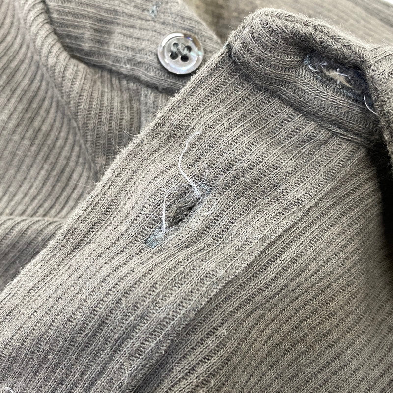 【中古品】【メンズ】 RAF SIMONS ラフシモンズ 90S COTTON SS POLO SHIRT コットン ショートスリーブ ポロ シャツ トップス 半袖 141-260730-cs-14-izu サイズ：46 カラー：ブラウン 万代Net店