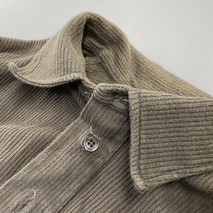【中古品】【メンズ】 RAF SIMONS ラフシモンズ 90S COTTON SS POLO SHIRT コットン ショートスリーブ ポロ シャツ トップス 半袖 141-260730-cs-14-izu サイズ：46 カラー：ブラウン 万代Net店