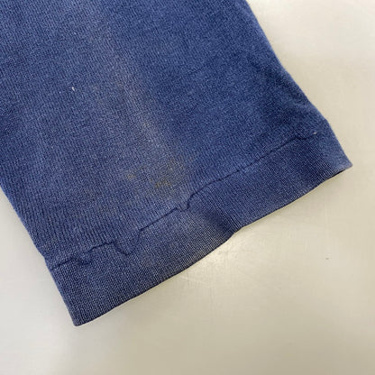 【現状渡し品】【メンズ】 COMME DES GARCONS HOMME コムデギャルソンオム HALFZIP LS TEE ハーフジップ ロングスリーブ Tシャツ トップス 長袖 140-260730-cs-13-izu サイズ：不明 カラー：ネイビー 万代Net店