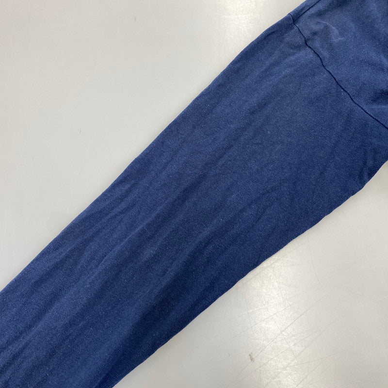 【現状渡し品】【メンズ】 COMME DES GARCONS HOMME コムデギャルソンオム HALFZIP LS TEE ハーフジップ ロングスリーブ Tシャツ トップス 長袖 140-260730-cs-13-izu サイズ：不明 カラー：ネイビー 万代Net店