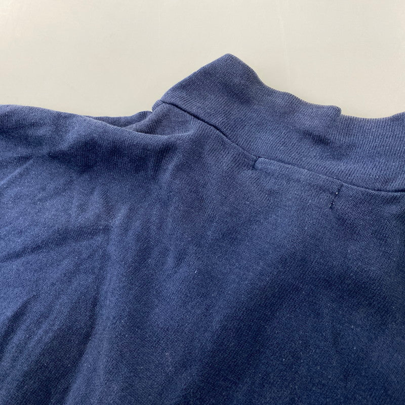 【現状渡し品】【メンズ】 COMME DES GARCONS HOMME コムデギャルソンオム HALFZIP LS TEE ハーフジップ ロングスリーブ Tシャツ トップス 長袖 140-260730-cs-13-izu サイズ：不明 カラー：ネイビー 万代Net店