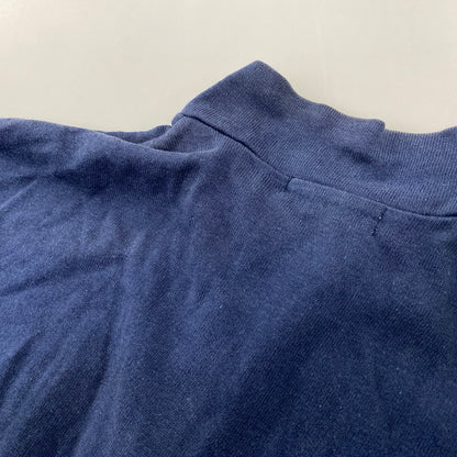 【現状渡し品】【メンズ】 COMME DES GARCONS HOMME コムデギャルソンオム HALFZIP LS TEE ハーフジップ ロングスリーブ Tシャツ トップス 長袖 140-260730-cs-13-izu サイズ：不明 カラー：ネイビー 万代Net店