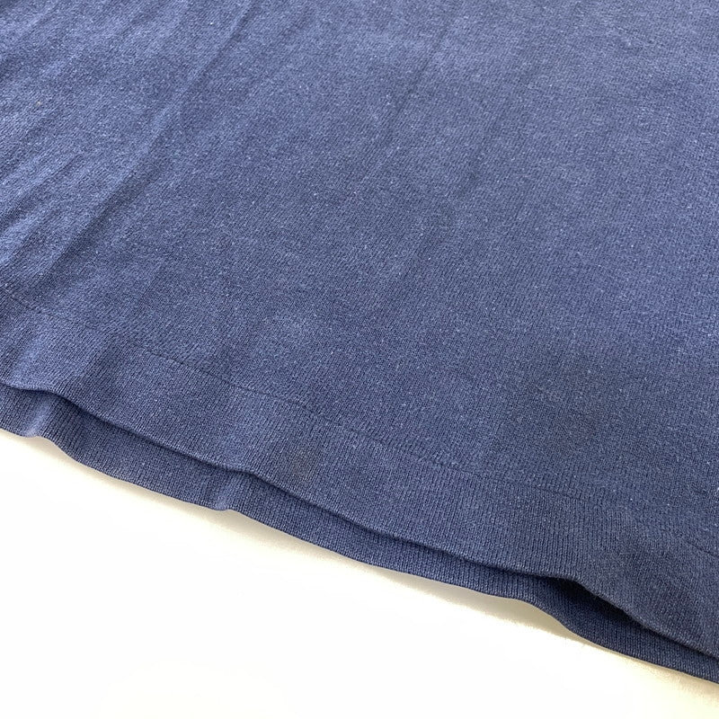 【現状渡し品】【メンズ】 COMME DES GARCONS HOMME コムデギャルソンオム HALFZIP LS TEE ハーフジップ ロングスリーブ Tシャツ トップス 長袖 140-260730-cs-13-izu サイズ：不明 カラー：ネイビー 万代Net店