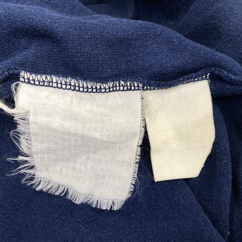 【現状渡し品】【メンズ】 COMME DES GARCONS HOMME コムデギャルソンオム HALFZIP LS TEE ハーフジップ ロングスリーブ Tシャツ トップス 長袖 140-260730-cs-13-izu サイズ：不明 カラー：ネイビー 万代Net店