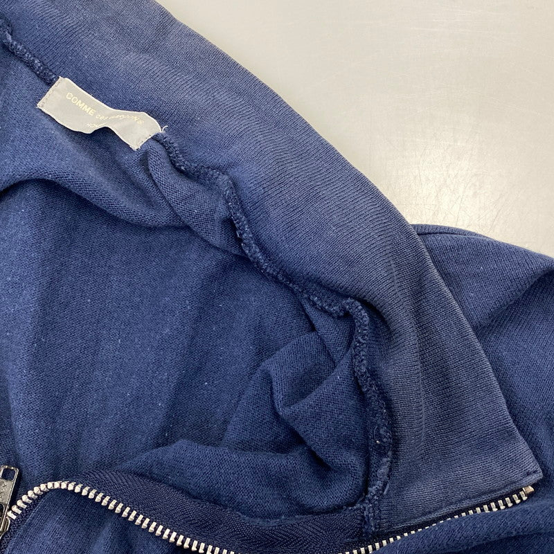【現状渡し品】【メンズ】 COMME DES GARCONS HOMME コムデギャルソンオム HALFZIP LS TEE ハーフジップ ロングスリーブ Tシャツ トップス 長袖 140-260730-cs-13-izu サイズ：不明 カラー：ネイビー 万代Net店