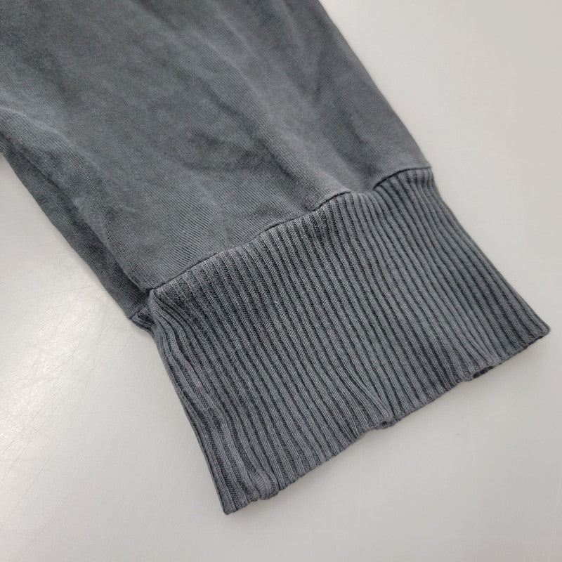 【中古品】【メンズ】 DOLCE＆GABBANA ドルチェアンドガッバーナ MILITARY PATCH LS TEE ミリタリー パッチ ロングスリーブ Tシャツ トップス 長袖 141-260731-cs-12-izu サイズ：50 カラー：チャコール 万代Net店
