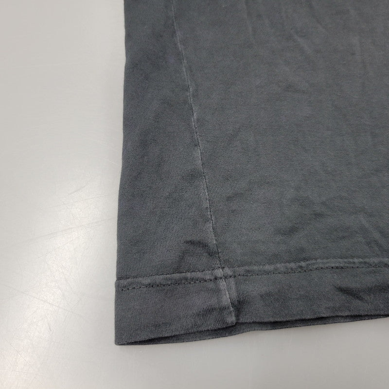【中古品】【メンズ】 DOLCE＆GABBANA ドルチェアンドガッバーナ MILITARY PATCH LS TEE ミリタリー パッチ ロングスリーブ Tシャツ トップス 長袖 141-260731-cs-12-izu サイズ：50 カラー：チャコール 万代Net店