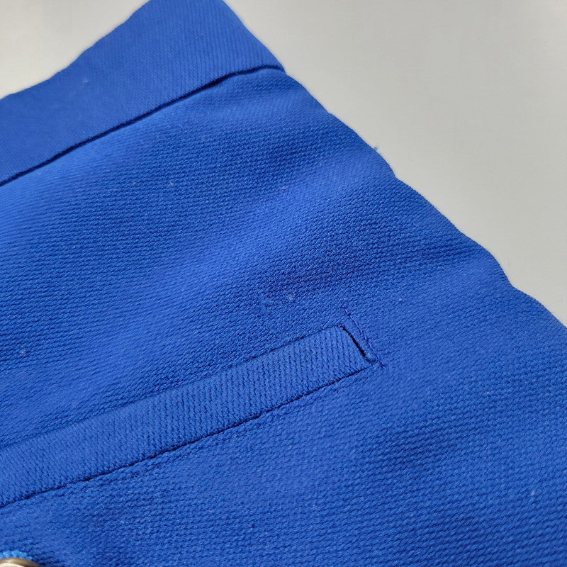 【中古品】【メンズ】 UNDERCOVER アンダーカバー ゲバラ期 98SS HALF PANTS ハーフ パンツ ボトムス ズボン 151-260731-cs-16-izu サイズ：M カラー：ブルー 万代Net店