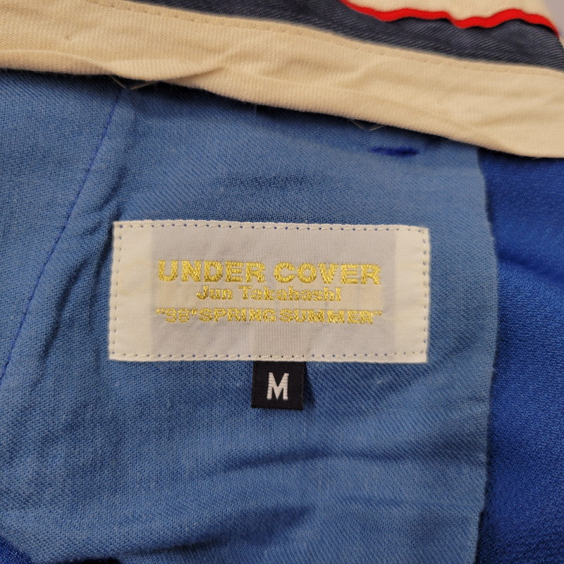 【中古品】【メンズ】 UNDERCOVER アンダーカバー ゲバラ期 98SS HALF PANTS ハーフ パンツ ボトムス ズボン 151-260731-cs-16-izu サイズ：M カラー：ブルー 万代Net店