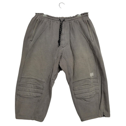 【中古品】【メンズ】 UNDERCOVER アンダーカバー Z209-2 CHAOTIC DISCORD期 カオティックディスコード期 01SS SWEAT BIKER HALF PANTS スウェット バイカー ハーフ パンツ ボトムス ズボン 151-260731-cs-15-izu サイズ：M カラー：グレー 万代Net店