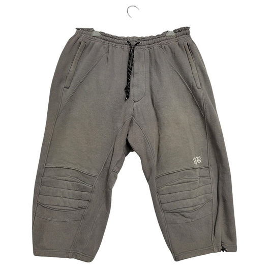 【中古品】【メンズ】 UNDERCOVER アンダーカバー Z209-2 CHAOTIC DISCORD期 カオティックディスコード期 01SS SWEAT BIKER HALF PANTS スウェット バイカー ハーフ パンツ ボトムス ズボン 151-260731-cs-15-izu サイズ：M カラー：グレー 万代Net店
