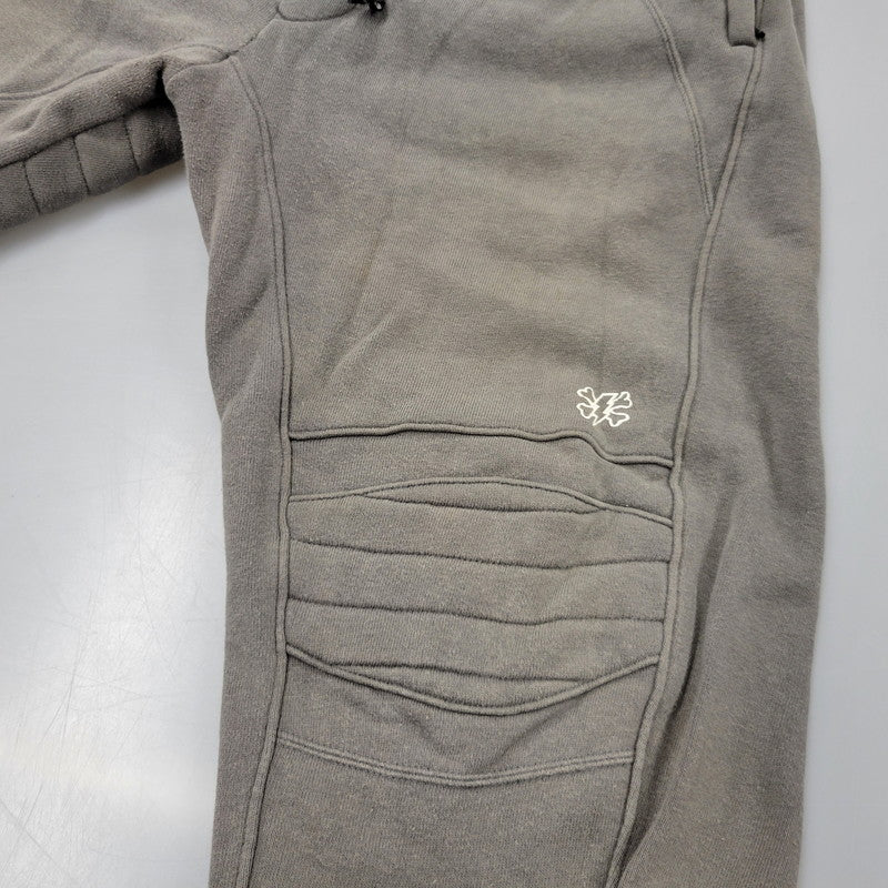 【中古品】【メンズ】 UNDERCOVER アンダーカバー Z209-2 CHAOTIC DISCORD期 カオティックディスコード期 01SS SWEAT BIKER HALF PANTS スウェット バイカー ハーフ パンツ ボトムス ズボン 151-260731-cs-15-izu サイズ：M カラー：グレー 万代Net店