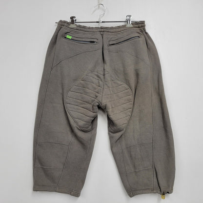 【中古品】【メンズ】 UNDERCOVER アンダーカバー Z209-2 CHAOTIC DISCORD期 カオティックディスコード期 01SS SWEAT BIKER HALF PANTS スウェット バイカー ハーフ パンツ ボトムス ズボン 151-260731-cs-15-izu サイズ：M カラー：グレー 万代Net店